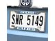 License Plate Frame with Chicago Cubs Logo; Blue (Universal; Some Adaptation May Be Required)