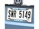 License Plate Frame with New York Knicks Logo; Chrome (Universal; Some Adaptation May Be Required)