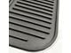 Molded Rear Floor Mats with Indiana Pacers Logo (Universal; Some Adaptation May Be Required)