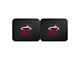 Molded Rear Floor Mats with Miami Heat Logo (Universal; Some Adaptation May Be Required)