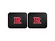 Molded Rear Floor Mats with Rutgers University Logo (Universal; Some Adaptation May Be Required)