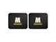 Molded Rear Floor Mats with University of Wisconsin-Milwaukee Logo (Universal; Some Adaptation May Be Required)