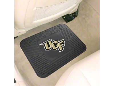 Utility Mat with University of Central Florida Logo; Black (Universal; Some Adaptation May Be Required)