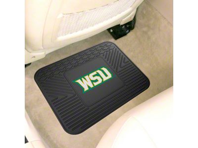 Utility Mat with Wright State University Logo; Black (Universal; Some Adaptation May Be Required)