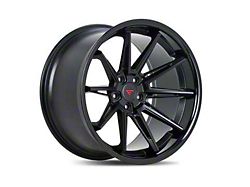 Ferrada Wheels CM2 Matte Black with Gloss Black Lip Wheel; 19x8.5 (05-09 Mustang)