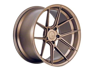 Ferrada Wheels F8-FR8 Matte Bronze Wheel; Rear Only; 20x10; 45mm Offset (05-09 Mustang)