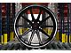 Ferrada Wheels FR4 Machine Black with Chrome Lip Wheel; 20x10.5 (05-09 Mustang)