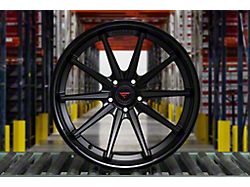 Ferrada Wheels FR4 Matte Black with Gloss Black Lip Wheel; 20x10.5 (05-09 Mustang)