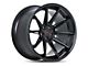 Ferrada Wheels CM2 Matte Black with Gloss Black Lip Wheel; 20x10 (06-10 RWD Charger)
