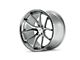 Ferrada Wheels FR2 Machine Silver with Chrome Lip Wheel; 20x9 (06-10 RWD Charger)