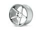 Ferrada Wheels FR3 Machine Silver with Chrome Lip Wheel; 20x9 (06-10 RWD Charger)