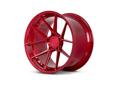 Ferrada Wheels F8-FR8 Brushed Rouge Wheel; Rear Only; 20x11.5; 28mm Offset (08-23 RWD Challenger, Excluding Widebody)