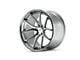 Ferrada Wheels FR2 Machine Silver with Chrome Lip Wheel; 20x10 (08-23 RWD Challenger, Excluding Widebody)