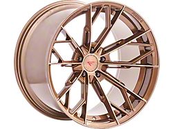 Ferrada Wheels FR11 Brushed Cobre Wheel; Rear Only; 20x11; 33mm Offset (10-15 Camaro)