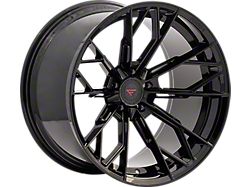 Ferrada Wheels FR11 Obsidian Black Wheel; 20x9; 35mm Offset (10-15 Camaro LS, LT, SS)