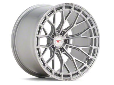 Ferrada Wheels FR12 Machine Silver Wheel; 20x10; 28mm Offset (10-15 Camaro, Excluding ZL1)