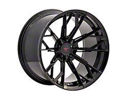 Ferrada Wheels F8-FR11 Obsidian Black Wheel; 20x11 (10-14 Mustang)