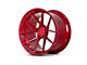 Ferrada Wheels F8-FR8 Brushed Rouge Wheel; Rear Only; 20x11.5 (11-23 RWD Charger, Excluding Widebody)