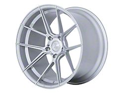 Ferrada Wheels F8-FR8 Machine Silver Wheel; 20x10; 25mm Offset (16-24 Camaro)