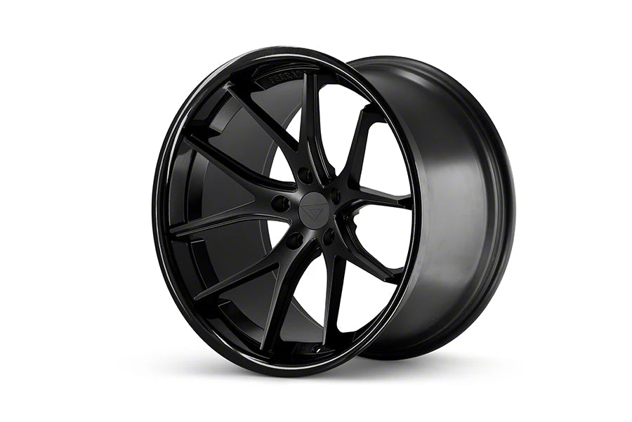 Ferrada Wheels Challenger FR2 Matte Black with Gloss Black Lip Wheel ...