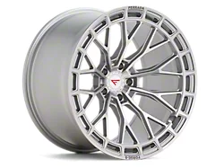 Ferrada Wheels FR12 Machine Silver Wheel; Rear Only; 20x11; 28mm Offset (11-23 RWD Charger, Excluding Widebody)