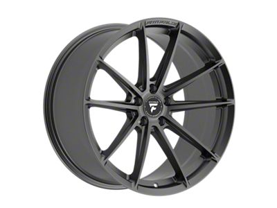 Fittipaldi 362 Gloss Graphite Wheel; Rear Only; 20x10; 42mm Offset (05-09 Mustang)