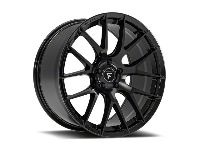 Fittipaldi 360B Gloss Black Wheel; 20x10 (16-24 Camaro)