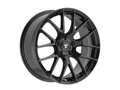 Fittipaldi FS360 Gloss Black Wheel; 20x8.5; 15mm Offset (08-23 RWD Challenger, Excluding Widebody)