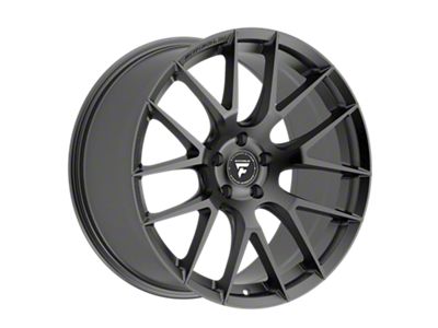 Fittipaldi FS360 Gloss Graphite Wheel; Rear Only; 20x10; 18mm Offset (08-23 RWD Challenger, Excluding Widebody)