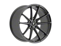 Fittipaldi FS362 Gloss Graphite Wheel; Rear Only; 20x10; 18mm Offset (08-23 RWD Challenger, Excluding Widebody)