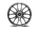 Fittipaldi 360BS Brushed Silver Wheel; 20x8.5 (15-23 Mustang GT, EcoBoost, V6)