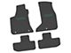 FLEXTREAD Factory Floorpan Fit Custom Vintage Scene Front and Rear Floor Mats with Green Challenger Insert; Black (17-23 AWD Challenger)