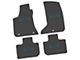 FLEXTREAD Factory Floorpan Fit Custom Vintage Scene Front and Rear Floor Mats with Dark Blue 2015 R/T Insert; Black (11-23 AWD Charger)