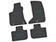 FLEXTREAD Factory Floorpan Fit Custom Vintage Scene Front and Rear Floor Mats with Dark Blue SXT Insert; Black (11-23 AWD Charger)