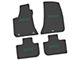 FLEXTREAD Factory Floorpan Fit Custom Vintage Scene Front and Rear Floor Mats with Green 2008 R/T Insert; Black (11-23 RWD Charger)