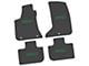 FLEXTREAD Factory Floorpan Fit Custom Vintage Scene Front and Rear Floor Mats with Green 2015 R/T Insert; Black (11-23 AWD Charger)