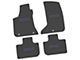 FLEXTREAD Factory Floorpan Fit Custom Vintage Scene Front and Rear Floor Mats with Purple 2008 R/T Insert; Black (11-23 AWD Charger)
