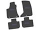 FLEXTREAD Factory Floorpan Fit Custom Vintage Scene Front and Rear Floor Mats with Purple 2015 R/T Insert; Black (11-23 AWD Charger)