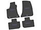 FLEXTREAD Factory Floorpan Fit Custom Vintage Scene Front and Rear Floor Mats with Purple SRT Insert; Black (11-23 RWD Charger)
