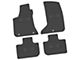 FLEXTREAD Factory Floorpan Fit Custom Vintage Scene Front and Rear Floor Mats with 2008 R/T Insert; Black (11-23 AWD Charger)