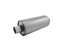 Flowmaster dBX Series Center/Center Bullet Style Muffler; 3-Inch Inlet/3-Inch Outlet (Universal; Some Adaptation May Be Required)