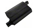 Flowmaster Original 40 Series Offset/Offset Oval Muffler; 2.25-Inch Inlet/2.25-Inch Outlet (Universal; Some Adaptation May Be Required)