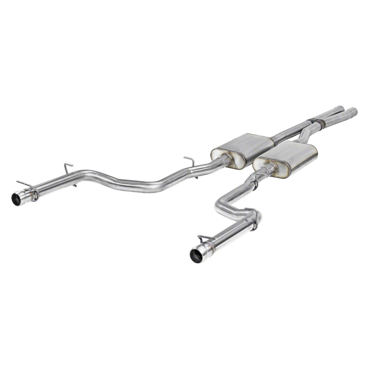 Flowmaster Challenger FlowFX Cat-Back Exhaust without Tips 717830 (15 ...