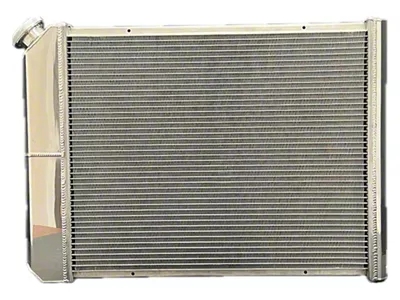 FLUIDYNE High Performance LS Swap 3-Row Aluminum Radiator; Dual Pass (79-93 Mustang)