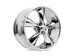 Foose Legend Chrome Wheel; 18x8.5 (10-15 Camaro, Excluding ZL1)