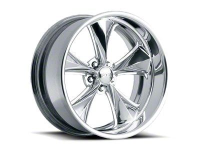 Foose Nitrous High Luster Polished Wheel; Rear Only; 20x10; 0mm Offset (93-02 Camaro)