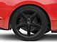 Foose CF8 Matte Black Wheel; Rear Only; 20x11 (15-23 Mustang, Excluding GT500)