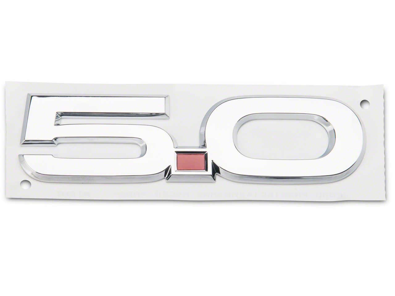 Ford Mustang 5.0 Fender Emblem; Driver Side FR3Z16098BA (15-23 Mustang ...