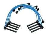 Ford Performance High Performance 9mm Spark Plug Wires; Blue (96-98 Mustang Cobra)