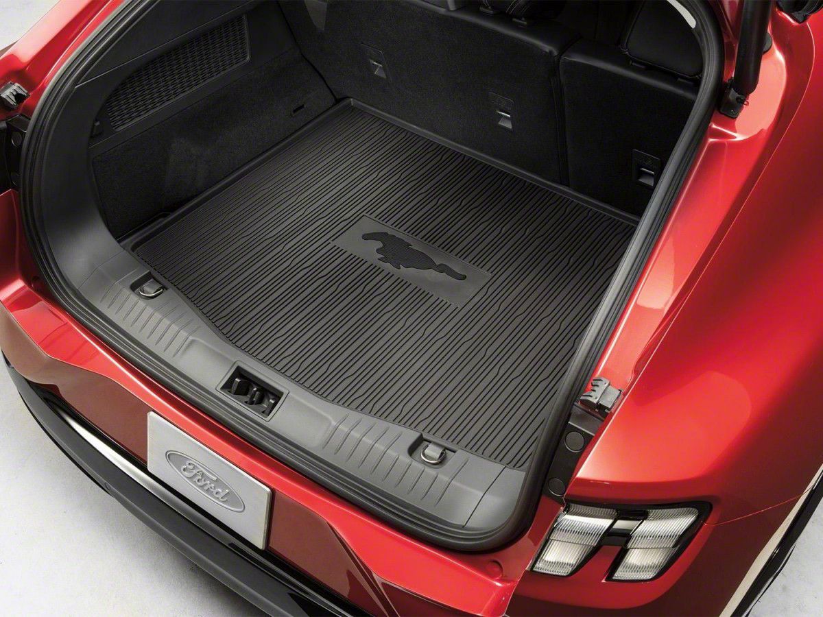 Ford Mustang All-Weather Floor Liners w/ Pony Logo (15-24)